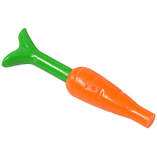 LEGO 33172c01 Orange Carrot with Bright Green Top (33172 / 33183) (losse stenen 15-15)*P